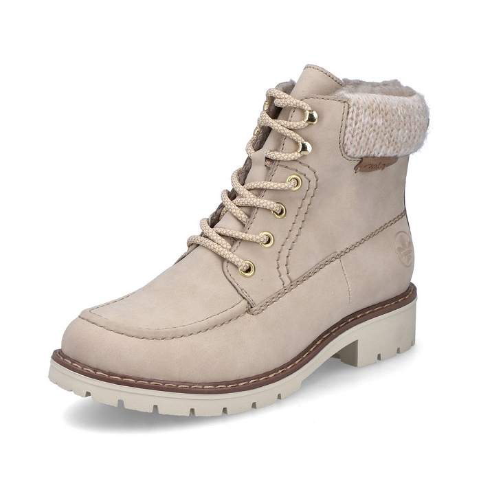 Rieker bottine y9127 beige