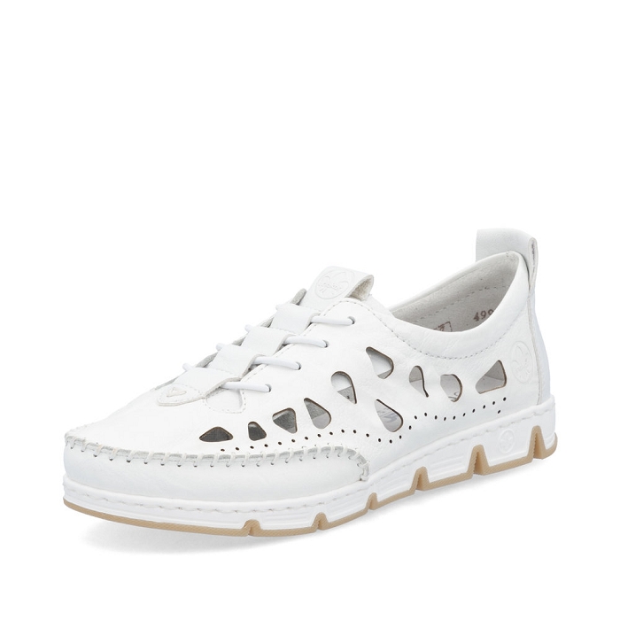 Rieker mocassin 49956 blanc