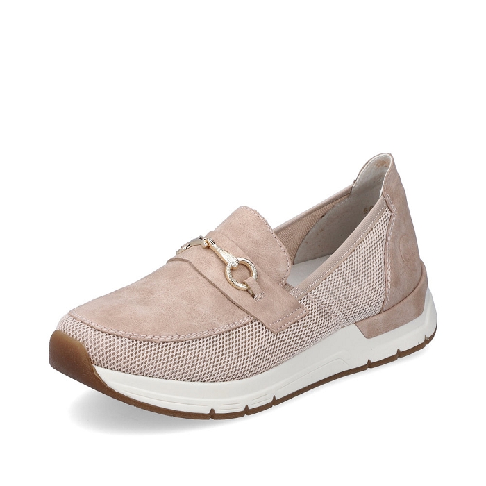 Rieker mocassin 58955 rose