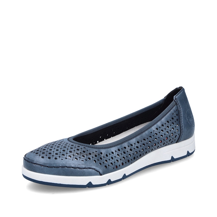 Rieker ballerine l3065 bleu