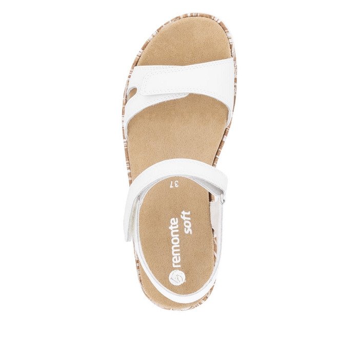 Remonte nu pieds d2p52 blancY496201_4